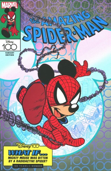 Amazing Spider-Man (2022) Disney 100 Variant 35