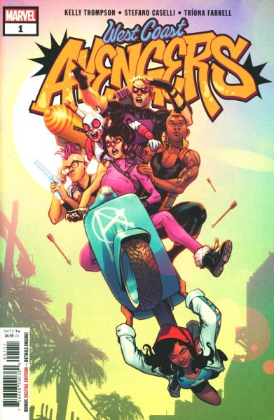 West Coast Avengers (2018) 1,6,7,9,10