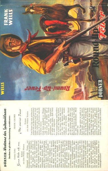 Wells, Frank Leihbuch SU Round-Up-Feuer (Dörner) nur Schutzumschlag