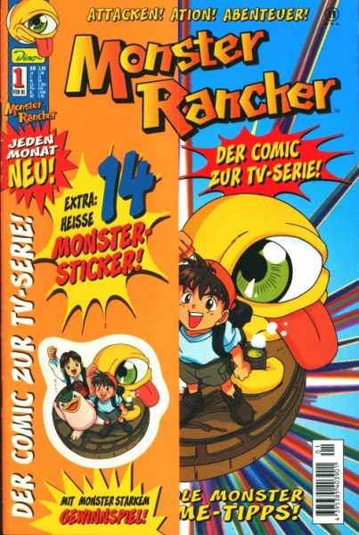 Monster Rancher (Dino,Gb.) Nr. 1-5 (neu)