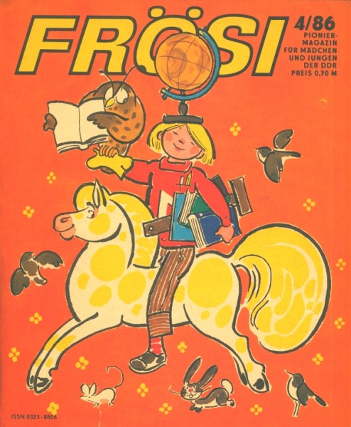 Frösi (Junge Welt, GbÜ.) Jhrg. 1986 Nr. 1-12