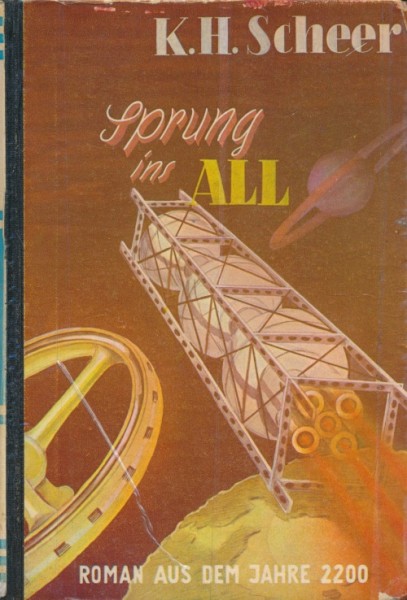 Romane aus dem Jahre 2200 LB Sprung ins All (Reihenbuch) Leihbuch Scheer, K. H.