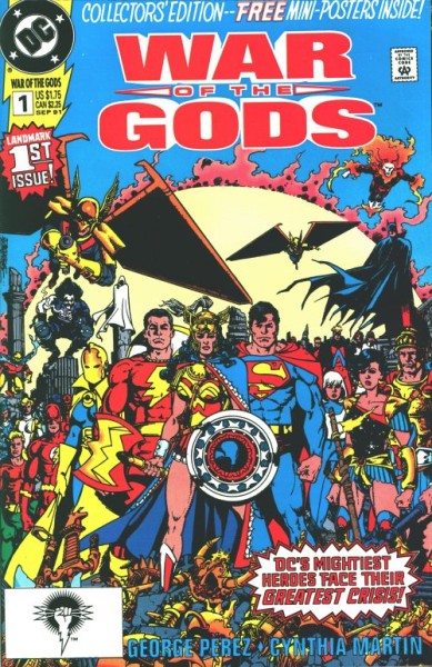 War of the Gods (1991) 1-4 kpl. (Z1)