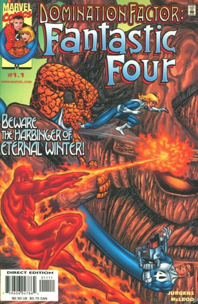 Domination Factor: Fantastic Four (1999) 1-4 kpl. (Z1-2)
