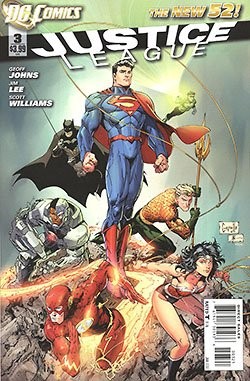 Justice League (2011) Variant Cover 1:25 1-3,8,9