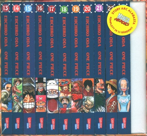 One Piece Sammelschuber 2: Alabasta (inkl. Bände 13-23)
