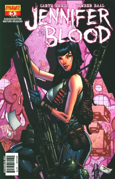 Jennifer Blood (2011) 1:20 Variant Cover 5