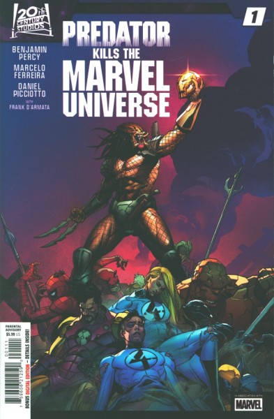 Predator Kills the Marvel Universe (2025) 1