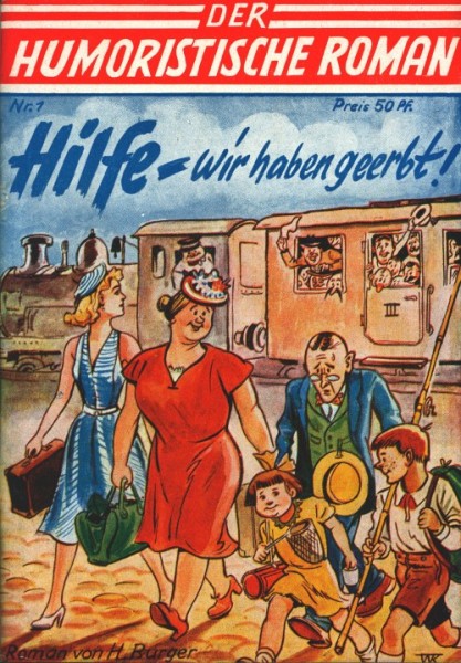 Humoristische Roman (Moewig) Nr. 1-4