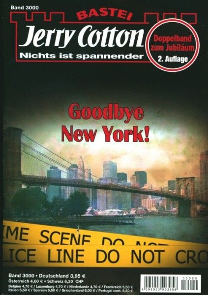 Jerry Cotton 2. Auflage 3000