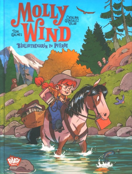 Molly Wind - Bibliothekarin zu Pferde
