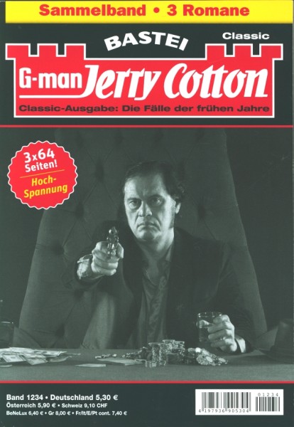 Jerry Cotton Classic Sammelband 1234