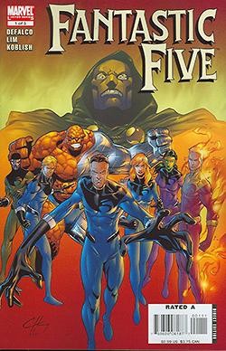 Fantastic Five (2007) 1-5 kpl. (Z1)