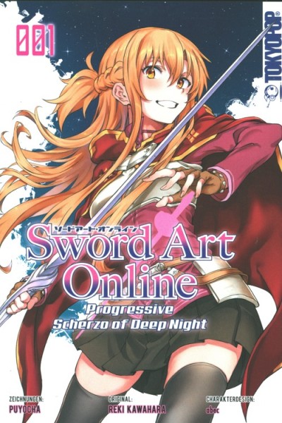 Sword Art Online: Progressive - Scherzo of Deep Night (Tokyopop, Tb.) Nr. 1-3