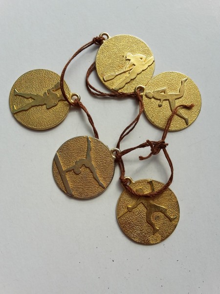 Felix Sportabzeichen 5x div. zusammen