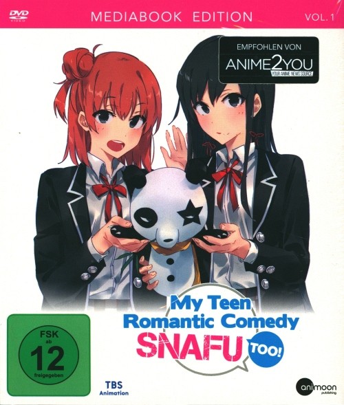 My Teen Romantic Comedy Snafu Staffel 2 Vol. 1 DVD Mediabook Edition im Schuber