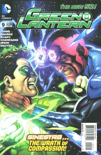 Green Lantern (2011) Gary Frank Variant Cover 9