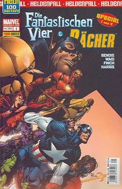 Fantastischen Vier & Die Rächer Spezial: Heldenfall (Panini, Br.) Nr. 1-4