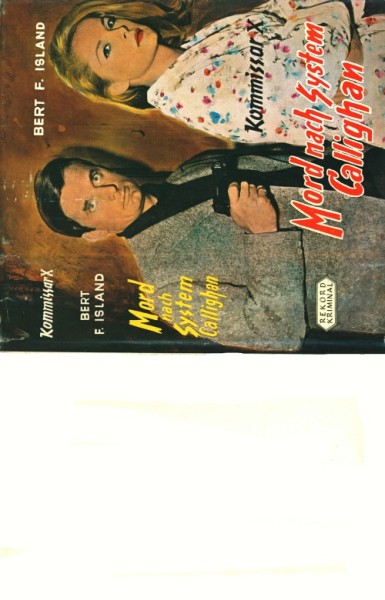 Kommissar X Leihbuch SU Mord nach System Callighan (Rekord) nur Schutzumschlag