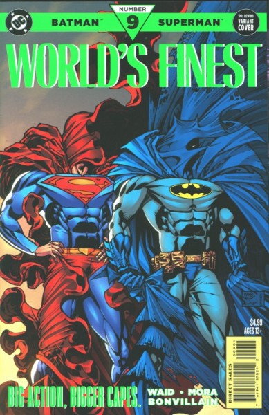 Batman/Superman: World's Finest (2022) '90s Month Variant Cover 9