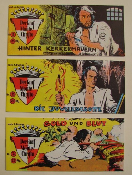 Graf von Monte Christo (Dargatz, picc.) Nr. 1-12 zus. (Z1)