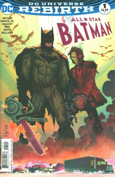 All Star Batman (2016) John Romita Variant Cover 1