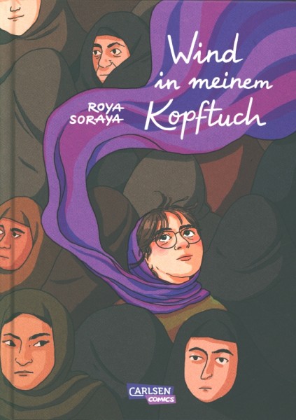 Wind in meinem Kopftuch