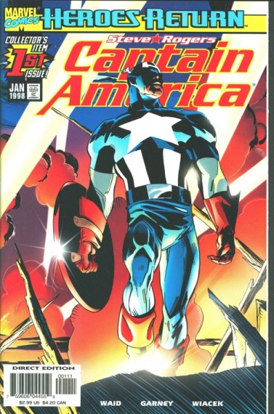 Captain America Vol. 3 1-50