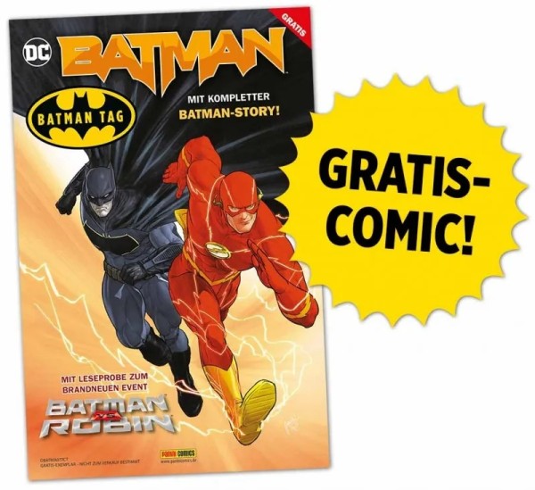 Batman 9. Int. Batman-Tag 2023 Gratis-Heft