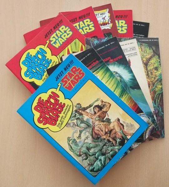 Paket 3826 10 verschiedene Sprechblase aus Nr. 28-50 (Z0-2)