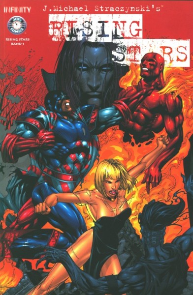 Rising Stars (Infinity, Br) Nr. 1-4 + Joe's Comics Sonderband kpl. (Z1)