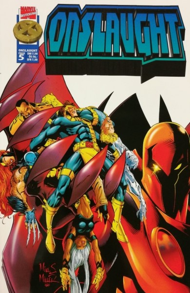 X-Men (Marvel, Gb., 1997) Variant Nr. 23 (Onslaught 5)