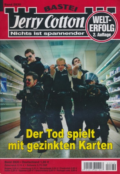 Jerry Cotton 2. Auflage 2830
