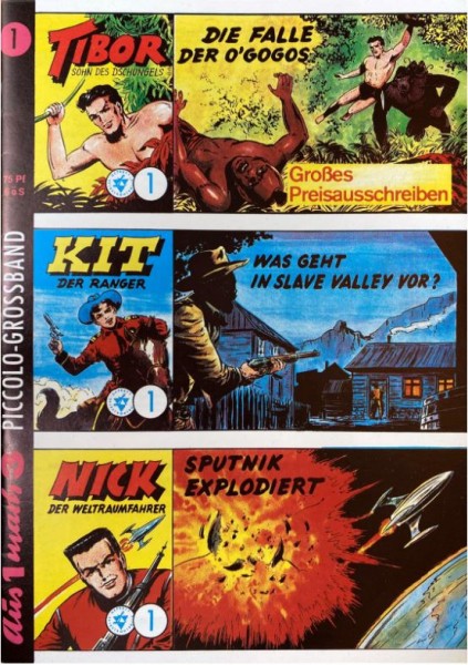 Piccolo-Grossband (Hethke, Gb.) Nr. 1,9,10,50,89,90