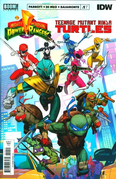 Mighty Morphin Power Rangers / Teenage Mutant Ninja Turtles (2019) 1