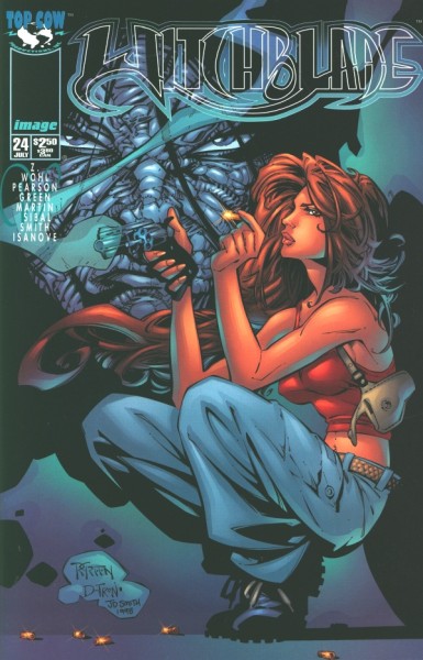 Witchblade (1995) Randy Green Variant Cover 24