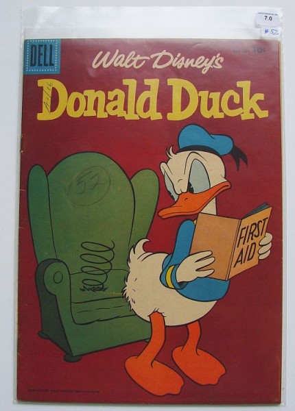 Donald Duck Nr.52 Graded 7.0