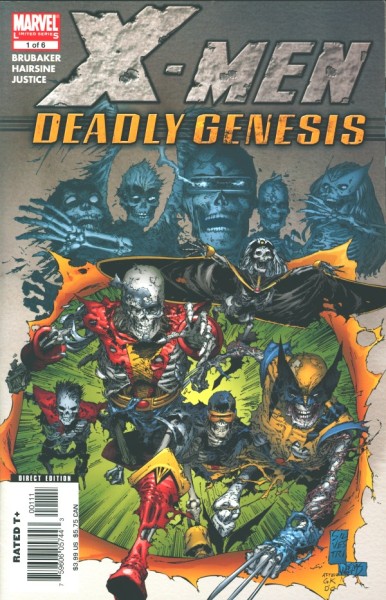 X-Men: Deadly Genesis (2006) 1-6 kpl. (Z1)