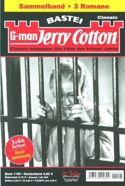Jerry Cotton Classic Sammelband 1195