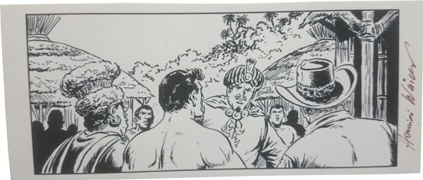 Originalzeichnung (1423) Hansrudi Wäscher - Tibor