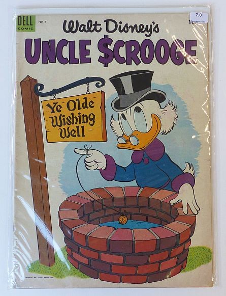 Uncle Scrooge Nr.07 Graded 7.0