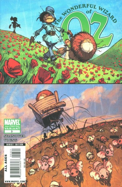 Wonderful Wizard of Oz Skottie Young Variant Cover 3