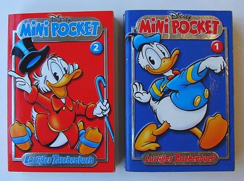 Lustiges Taschenbuch (Ehapa, Tb.) Mini-Pocket Nr. 1-10 kpl. (Z1-2)