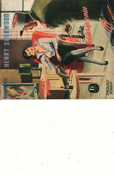 Sherwood, Henry Leihbuch SU Meisterspionin (Hönne) nur Schutzumschlag