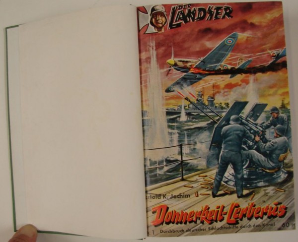Landser (Pabel) gebunden Nr. 1-10 gebunden (Z1)