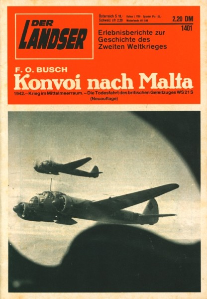 Landser in 100er Paketen (Pabel) Nr. 1401-1500 zus. (Z0-2)