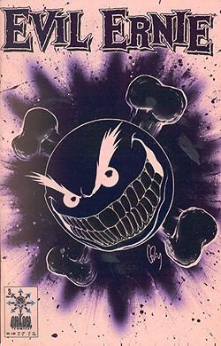 Evil Ernie: s/w (Chaos!, Gb.) Variant Nr. 3 (Negativ-Cover)