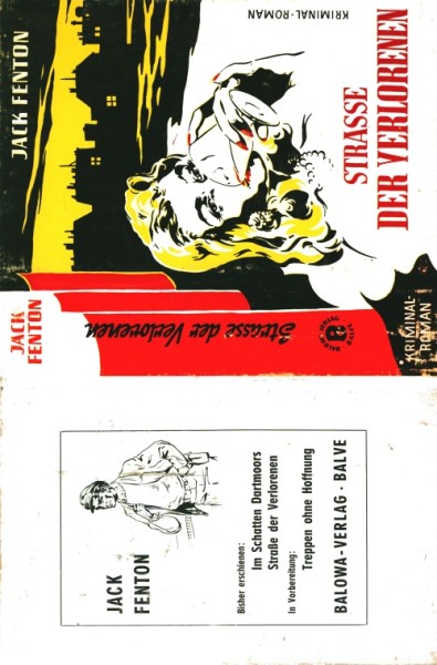 Jack Fenton Leihbuch SU Strasse der Verlorenen (Balowa) nur Schutzumschlag