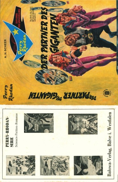 Perry Rhodan Leihbuch SU Partner des Giganten (Balowa) nur Schutzumschlag
