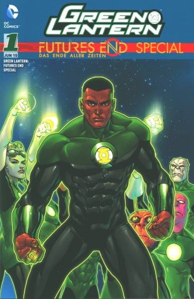 Green Lantern: Futures End Special (Panini, Gb., 2015) Variant Nr. 1